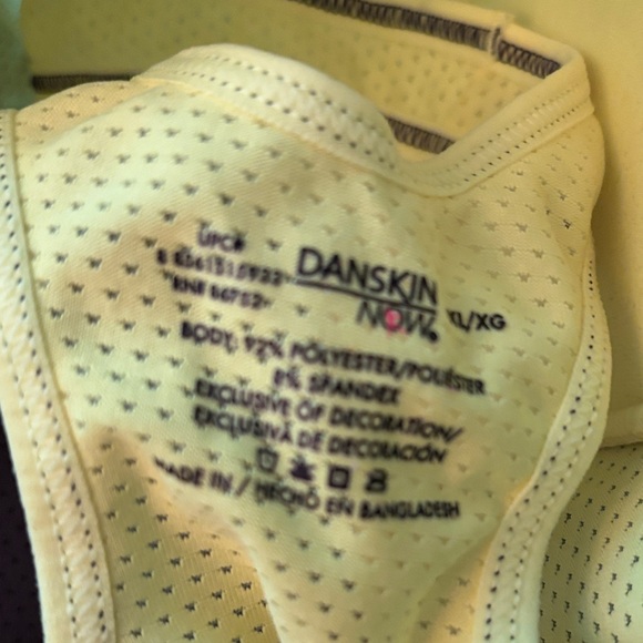 Danskin Now Sports Bras - Black, Yellow, Blue, Multicolor - Picture 12 of 13